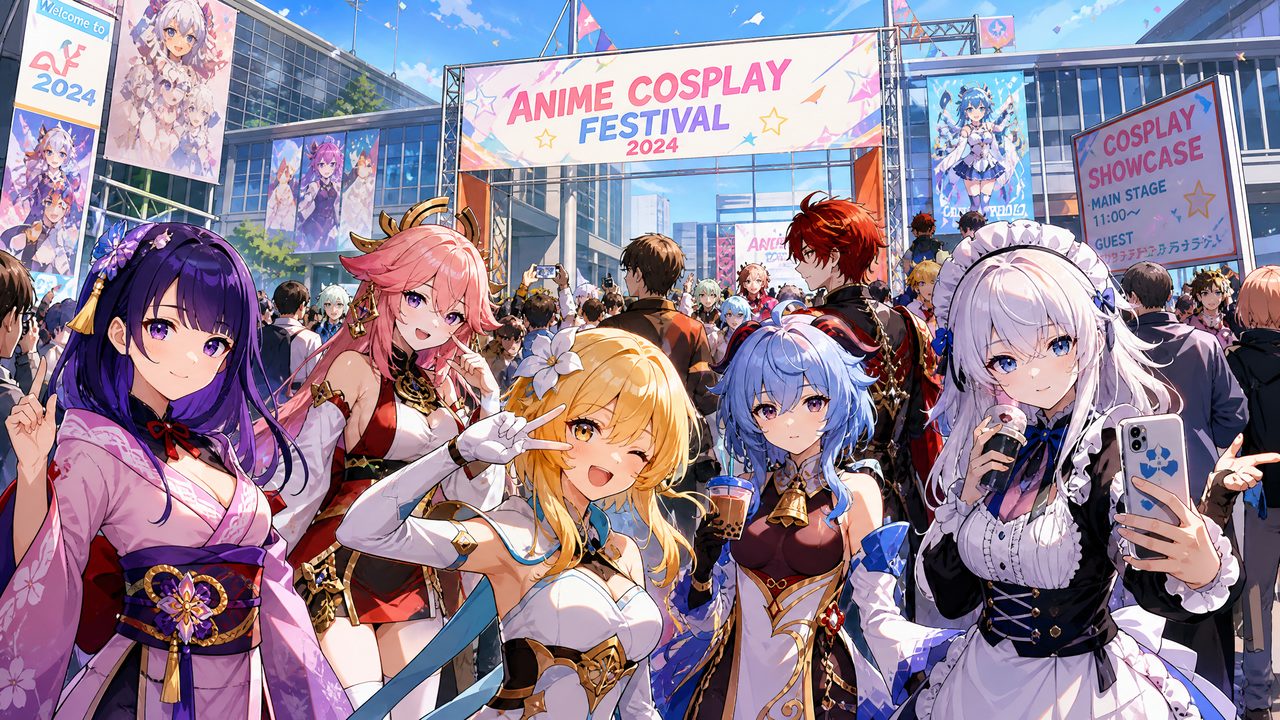 每日吃瓜-漫展cosplay纪实